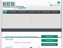 Tablet Screenshot of dpsworks.com